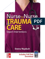 Nurse To Nurse, Trauma Care - Expert Interventions (Nayduch, 2009) PDF