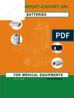 Medical Batteries Catalog 1