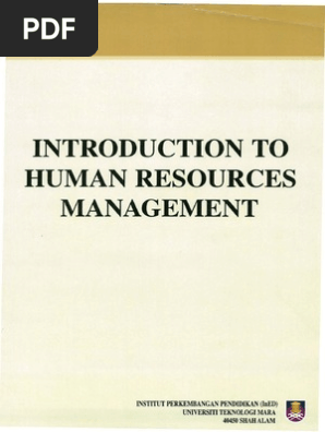 Hrm533 Introduction To Human Resource Management Pdf Human Resource Management Performance Appraisal