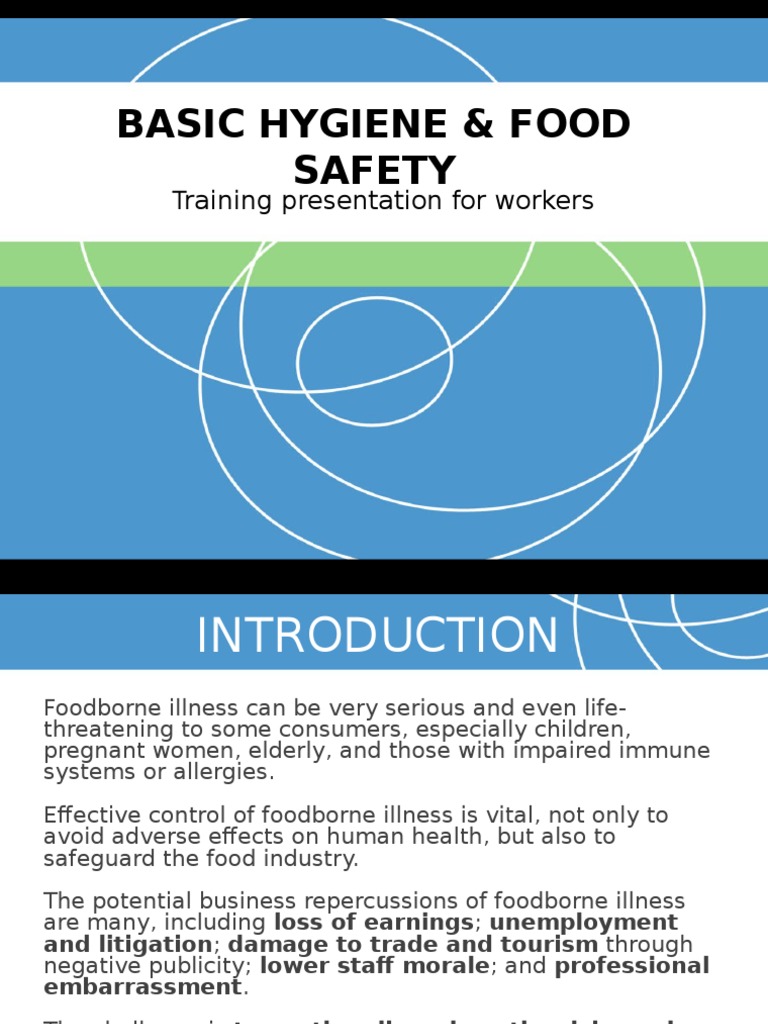 Food Hygiene & Safety Training Guide | PDF | Foodborne Illness | Hygiene