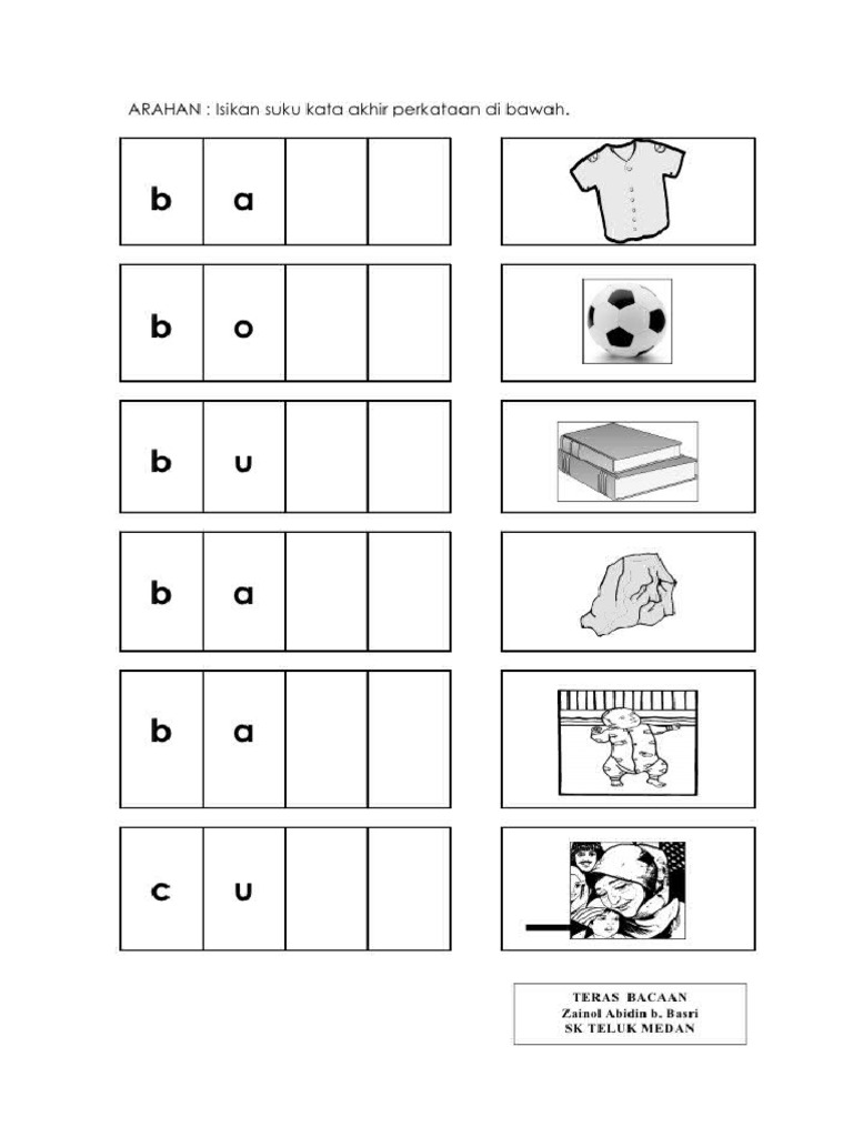 Latihan Bahasa Melayu Tahun 1 Pdf