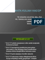 HACCP Prodi THP Smt Gasal 2013-2014