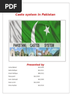 Download caste system in pakistan  by uzma batool SN255425007 doc pdf