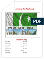 Caste System in Pakistan