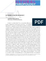 Cultural Anthropology Volume 26 Issue 4 2011 (Doi 10.1111/j.1548-1360.2011.01116.x) Charles Hirschkind - Is There A Secular Body