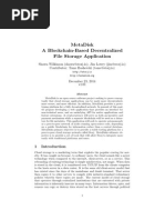Download MetaDisk A Blockchain-Based Decentralized File Storage Application by Pen SN255426724 doc pdf