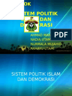 Sistem Politik Islam Dan Demokrasi