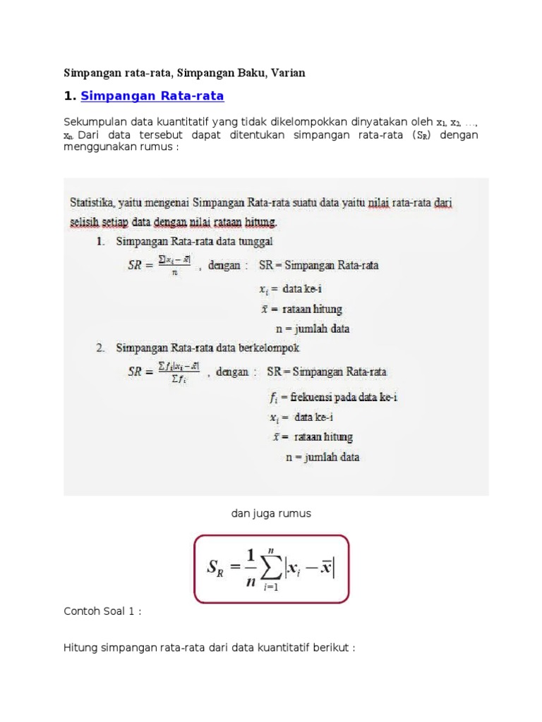 Simpangan Rata Doc