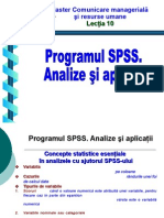 Lectia 10 SPSS