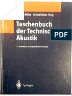 Mörser-Müller-Taschenbuch der Technischen Akustik
