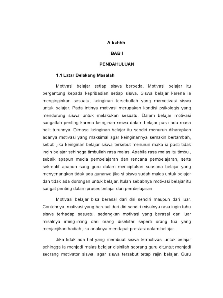 Makalah Motivasi Belajar Kel 2