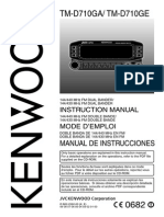 Manual Kenwood TM 710