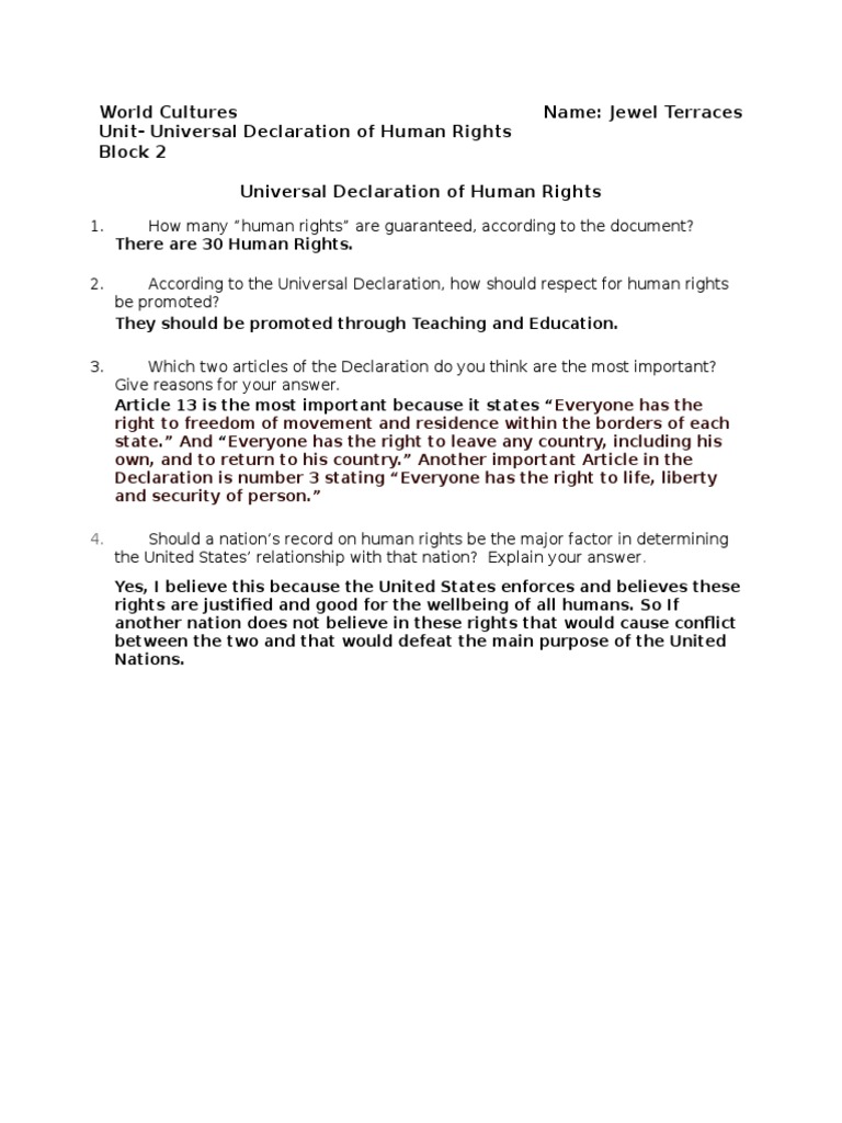 Human Rights | PDF | Human Rights | Rights