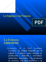 A.-La Empresa y Las Finanzas