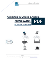 38771213 Configuracion de Router Como Switch Router Serie DIR