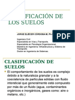 Clasificacion de Los Suelos