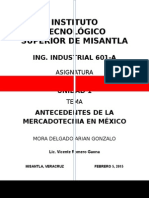 Antecedentes de La Mercadotecnia en México