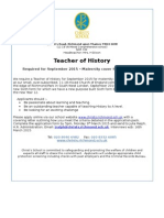 Teacher of History