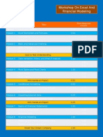 Excel Workshop Course