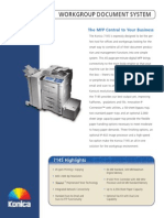 Konica7145 Spec Sheet