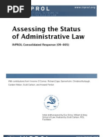 Download Assessing the Status of Administrative Law CR 09-005 by INPROL SN25546173 doc pdf