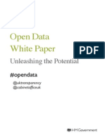 Open Data White Paper