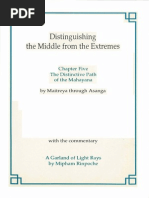 Distinguishing The Middle From The Extremes CH 5 With Commentary by Mipham