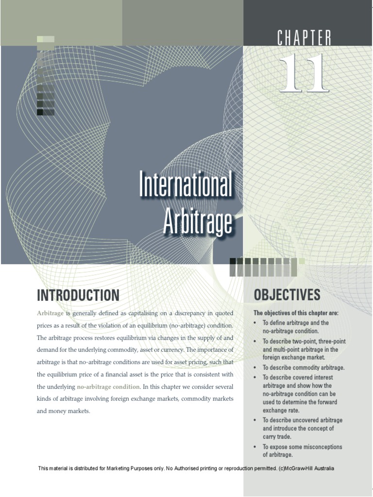 Understanding International Arbitrage | PDF