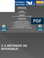 2.3 Metodo de Intervalo