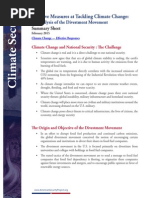 Summary Effective Measures for Tackling Climate Change