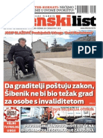 Sibenski List, 12. Veljace 2015