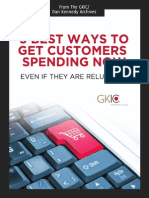 5 Best Ways To Get Customers Spending Now