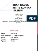 Dermatitis Kontak Alergi Zyad