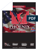 Phoenix 2014 Retail Price List