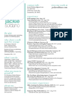 Jackie Soldano Resume 2015