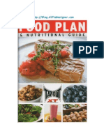 Tapout Plan Nutricional español