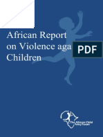 The African Report On Violence Against Children - Final