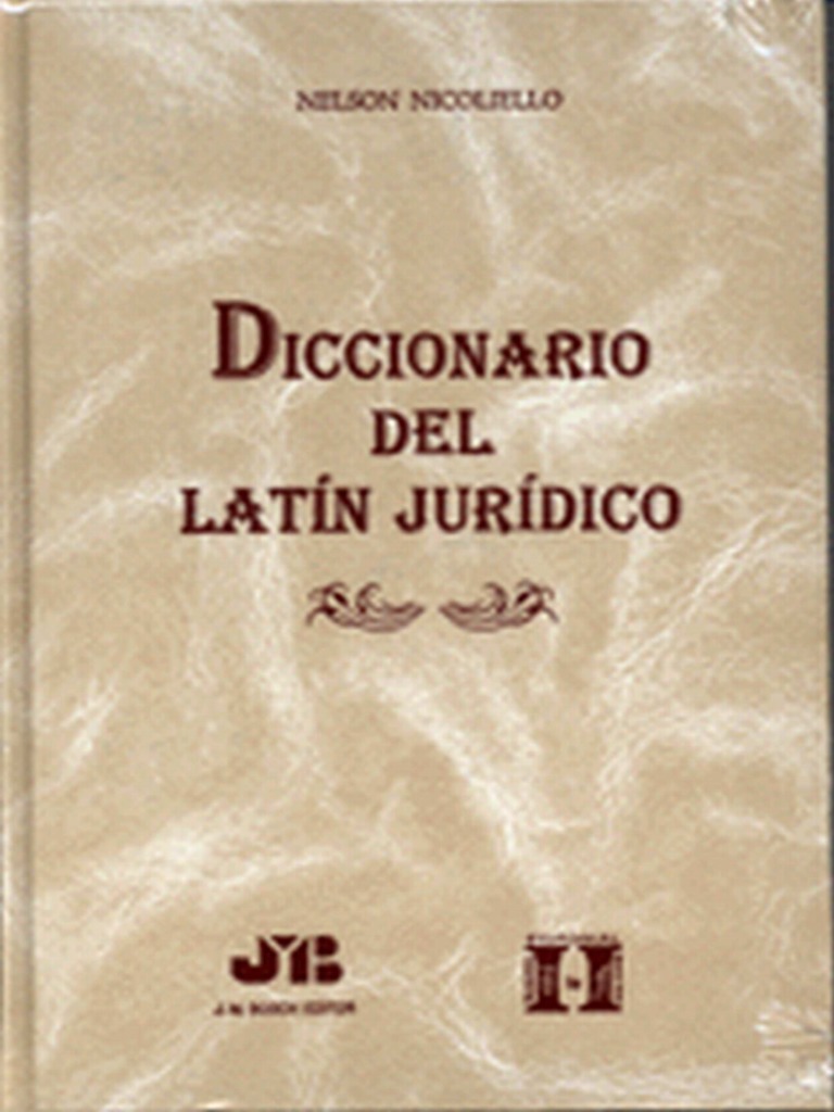 Diccionario Del Latin Juridico-Libre | PDF | latín | Pagos