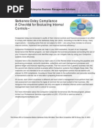 Download Sox Internal Controls Checklist by tkannab SN255491649 doc pdf