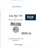 Lam Son 719 by Gen. Nguyen Duy Hinh