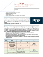 Course Outline - Winter 2015