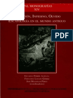 Ferrer Albelda, Eduardo., Et. Al. Salvación, Infierno, Olvido. Escatología en El Mundo Antiguo.