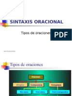 Sintaxis Oracional Latina