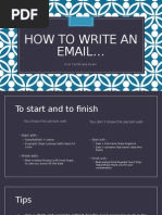 Download How to Write an Email by KarlaBalmaseda SN255500367 doc pdf