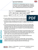 Current Transformers Theory & Selection