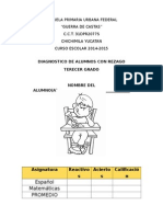 Examen Esp Rezago 3°