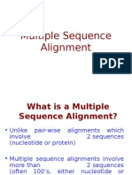 Multiple Sequence Alignment