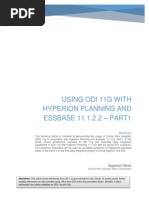 Using ODI 11g With Hyperion Planning and Essbase 11122-Part1