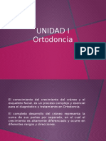 Unidad I-Ortodoncia