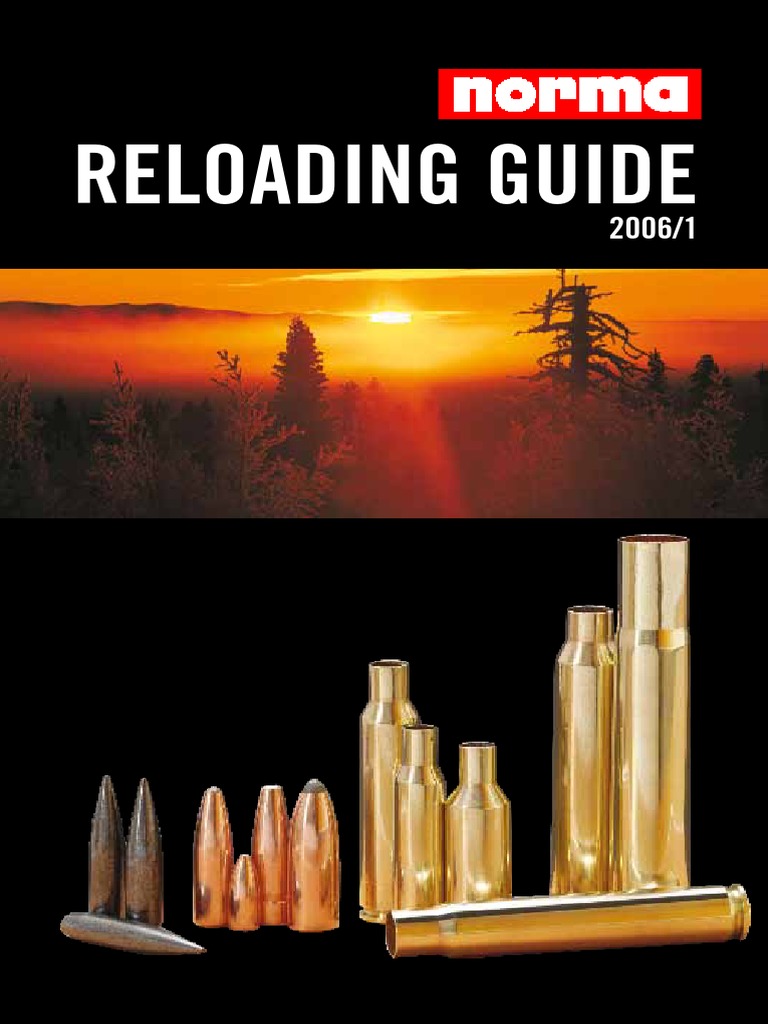 Norma Reloading Pdf Pistol And Rifle Cartridges Projectiles